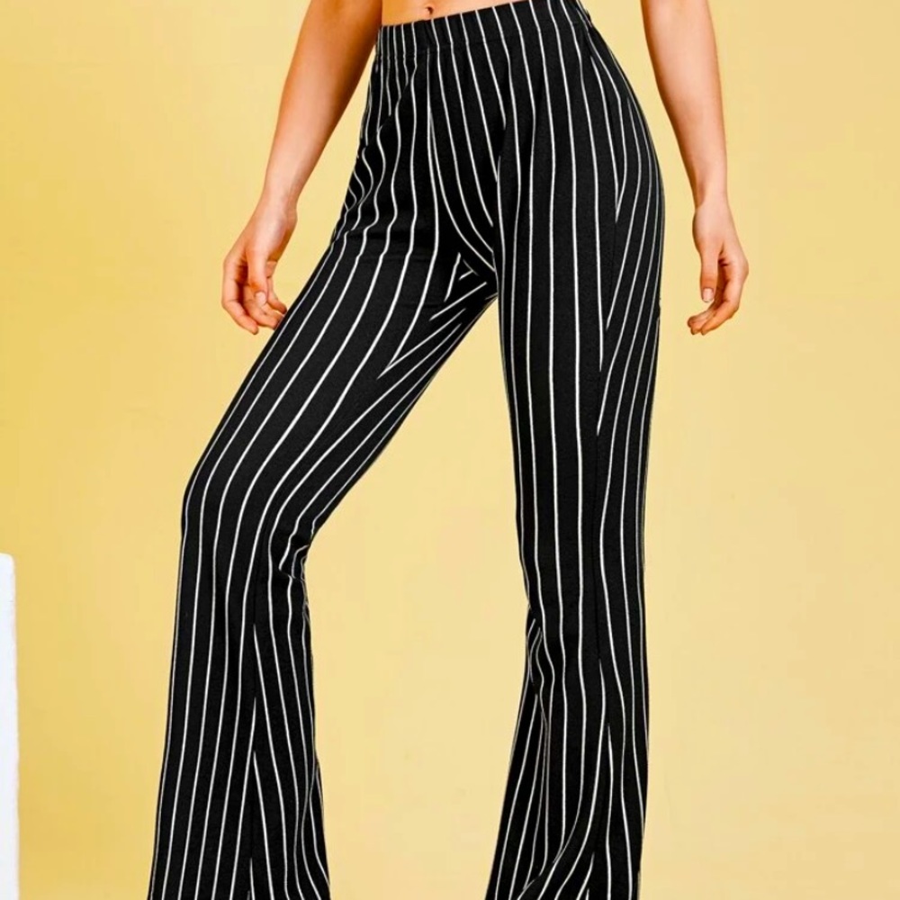 Stripped Cozy Pants